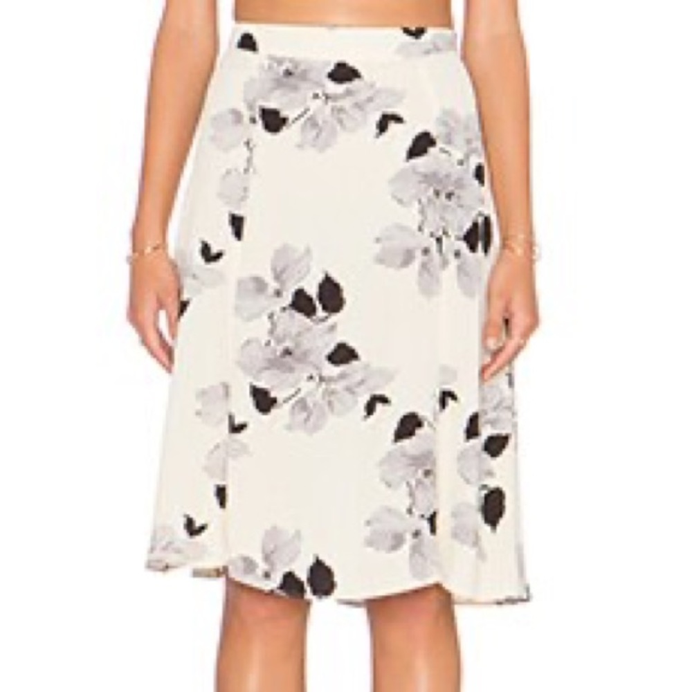 Privacy Please Floral Skirt